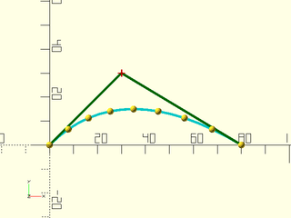 bezier\_curve() Example 1