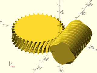worm\_gear() Example 5
