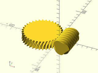 worm\_gear() Example 6