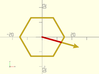 polygon\_line\_intersection() Example 3