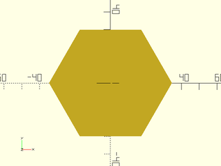 hexagon() Example 2