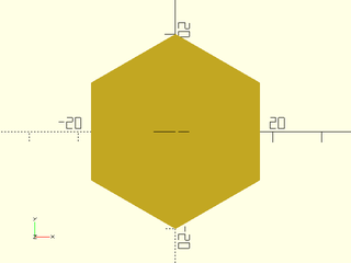 hexagon() Example 4
