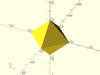 octahedron() Example 1