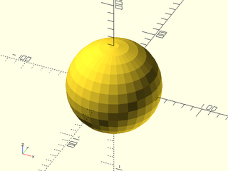 sphere() Example 1
