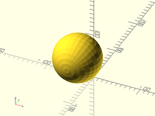sphere() Example 5